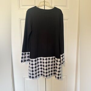 NWOT Mod drop waist dress, Size Large